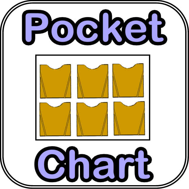 642x642 Pocket Chart Clipart