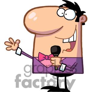300x300 Chat Show Host Clipart