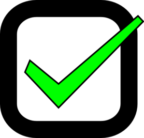 298x285 Nxt Checkbox Checked Clip Art
