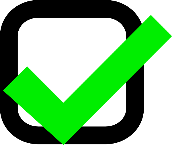 600x505 Nxt Checkbox Checked Ok Clip Art