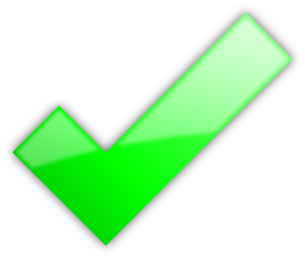 600x508 Clip Art Check X Clipart