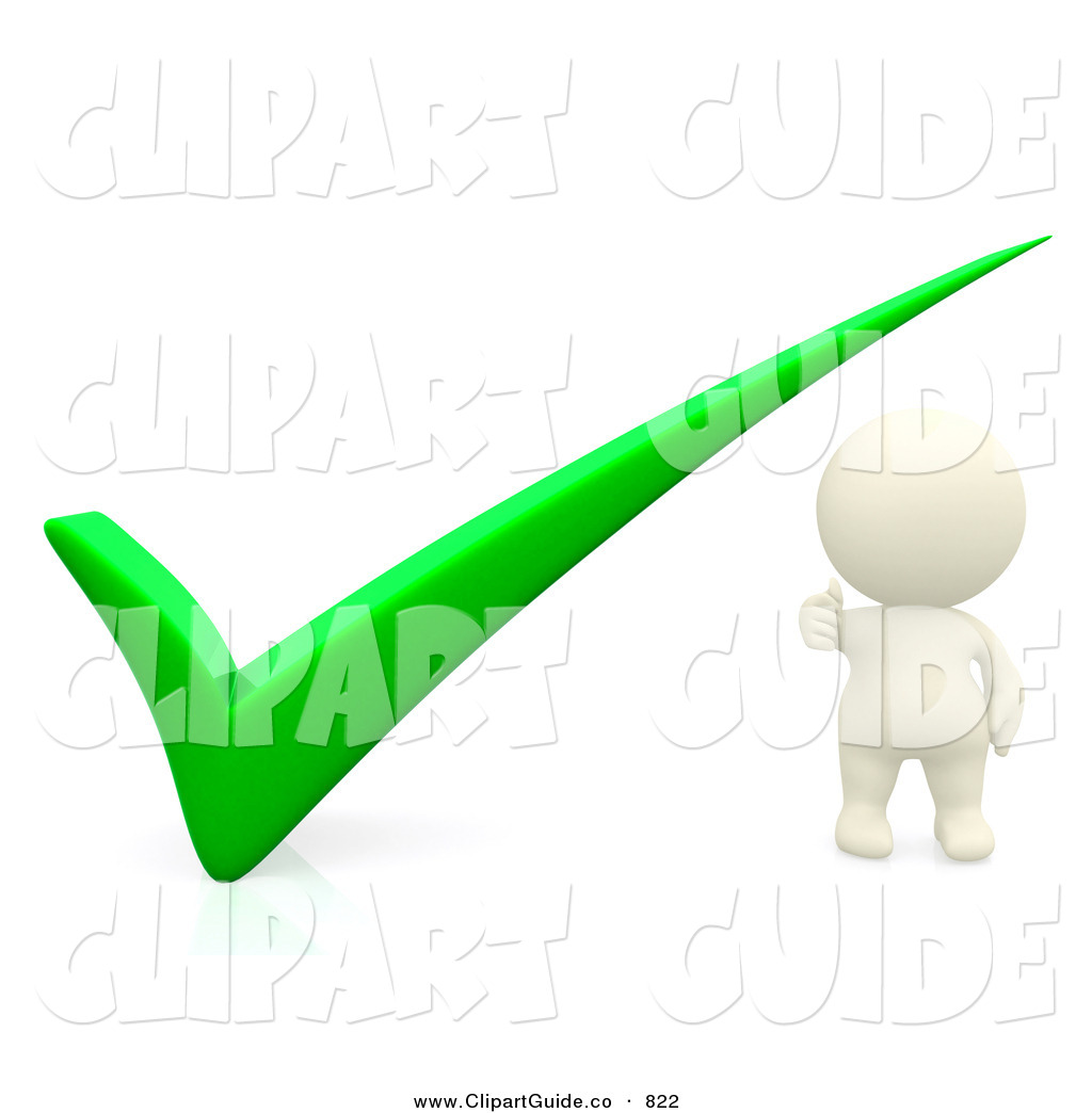 1024x1044 Clip Art Of A 3d Teeny Man With A Check Mark On A White Background