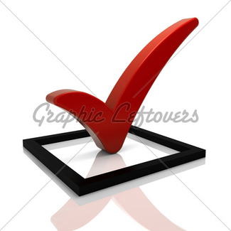 325x325 Green Tick Symbol Gl Stock Images