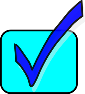 273x299 Checkbox Clip Art