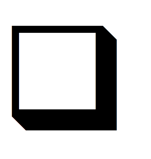 500x528 The Box Clipart