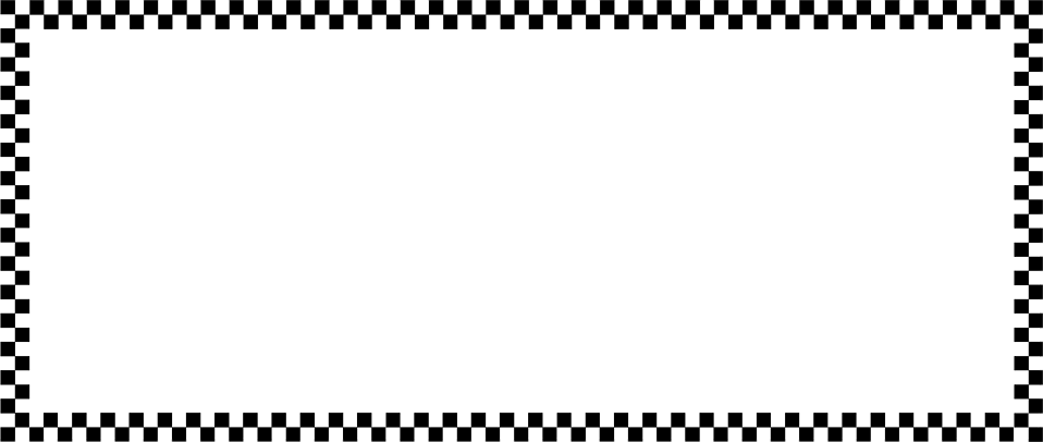 958x406 Checkered Flag Border Clip Art