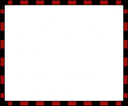 425x350 Black Square Frame Vector