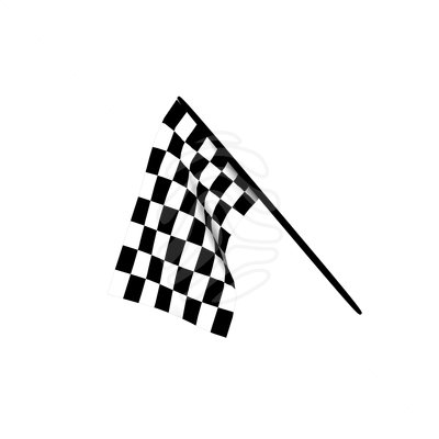 400x400 Free Checkered Flag Clipart