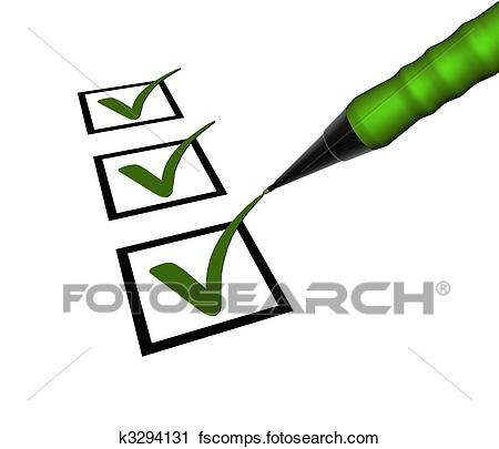 450x405 Clipart Of Checklist K3294131