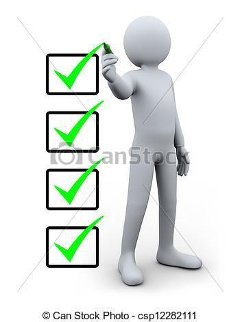 350x470 Writing Checklist Clipart