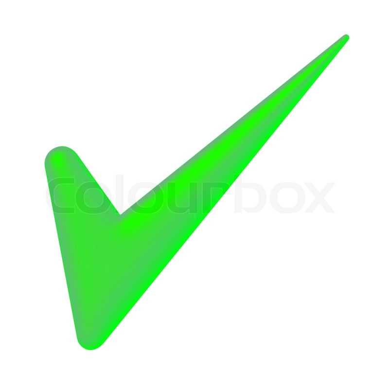 800x800 Green Check Mark Stock Photo Colourbox
