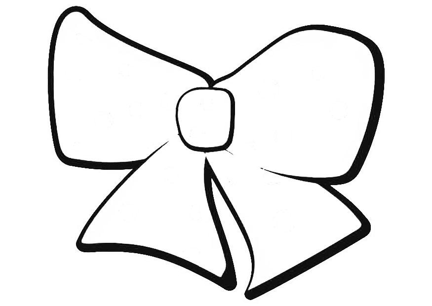875x620 Hair Bow Coloring Pages