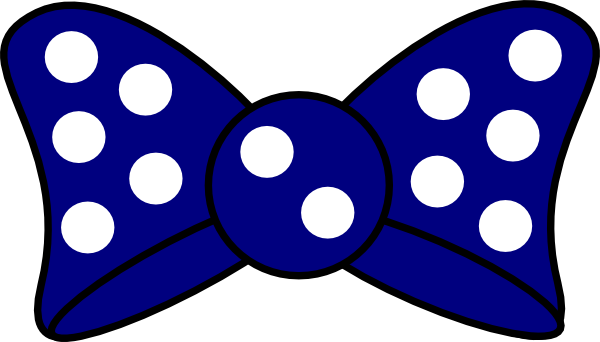 600x342 Blue Cheer Bow Clipart