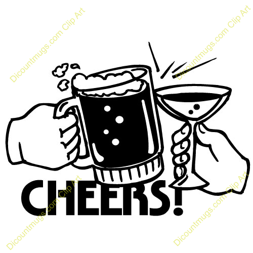 500x500 Drinking Clipart Cheer Beer