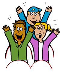 200x242 People Cheering Clip Art Cliparts