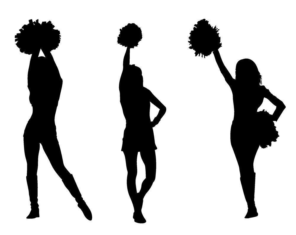 1000x794 Chic Idea Cheerleading Clipart Cheerleader Clip Art On Stick