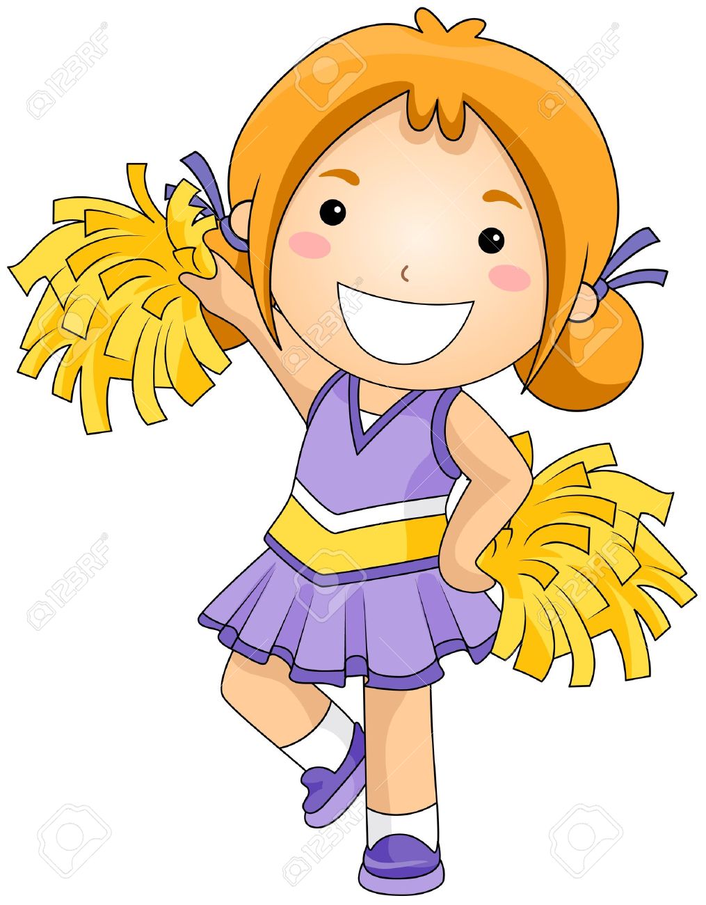 1015x1300 Cheer Girl Clipart