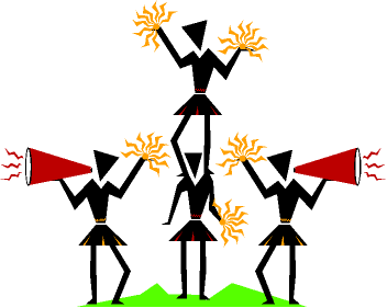 352x281 Image Of Cheer Clipart