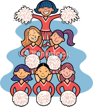 385x446 Pyramid Clipart Cheer