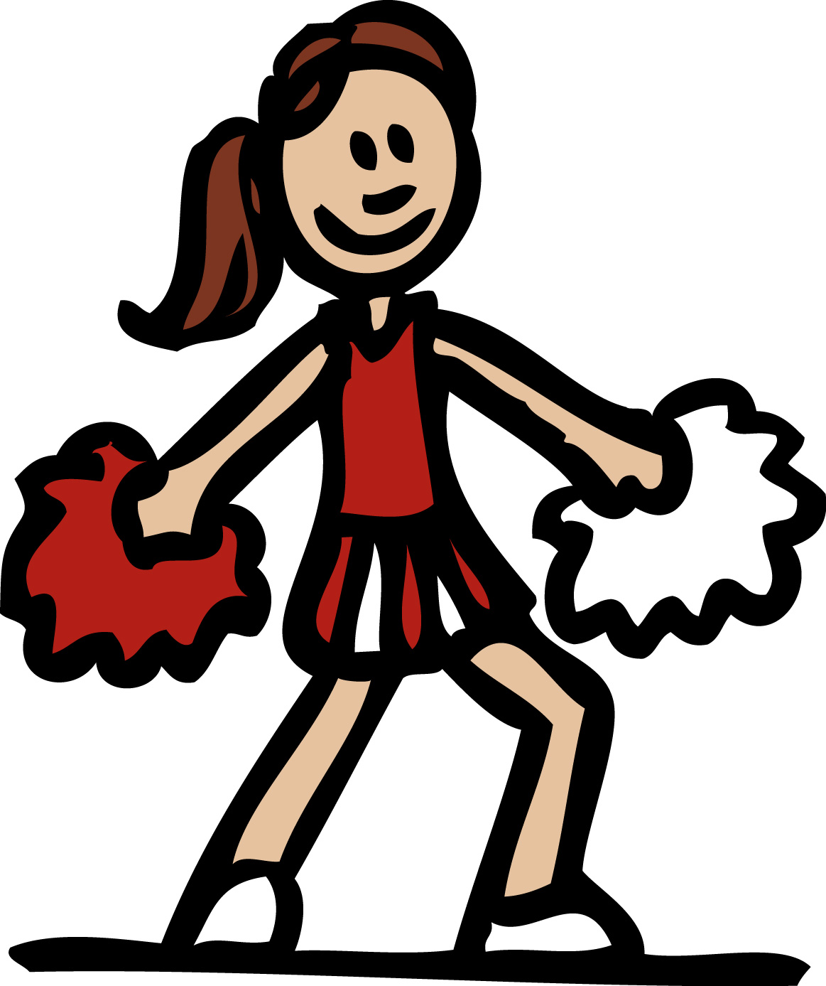 1163x1387 Cheerleader Clipart Images