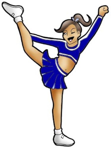 375x500 Top 59 Cheerleading Clip Art