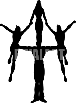 266x361 Cheerleading Clipart Stunts Clipart Panda Free Clipart Images