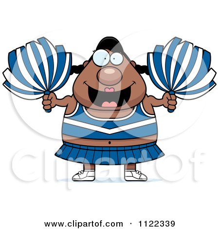 450x470 Clipart Of Grayscale Cheer Text Over A Cheerleader And Megaphones