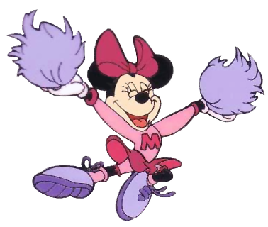 378x320 Disney Cheerleader Clipart