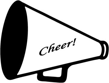 362x275 Cheer Megaphone Clipart Black And White Free Cliparting Image