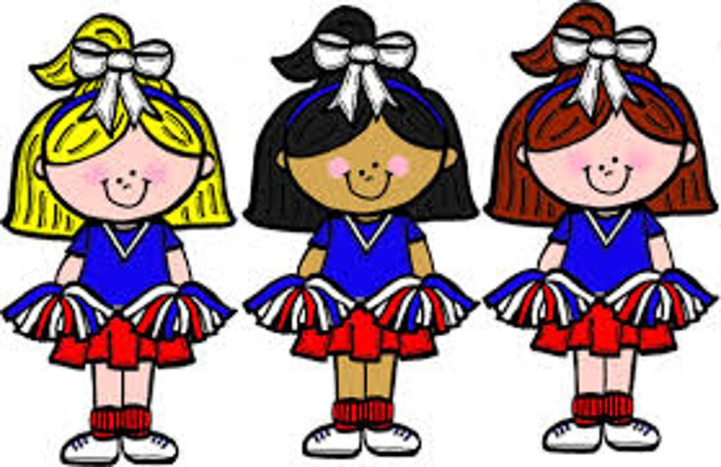 1024x664 Cheerleader Clipart Images