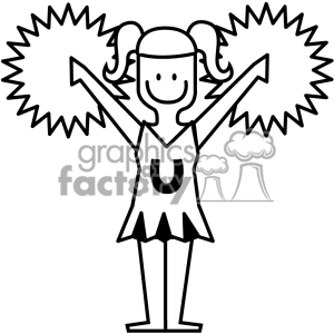 300x300 Stick Family Clipart Black And White Clipart Panda