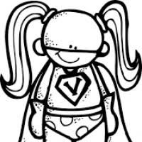 200x200 Cheerleader Clipart Black And White