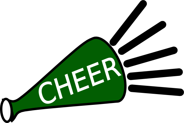 600x400 Cheerleader Megaphone Cliparts 188677