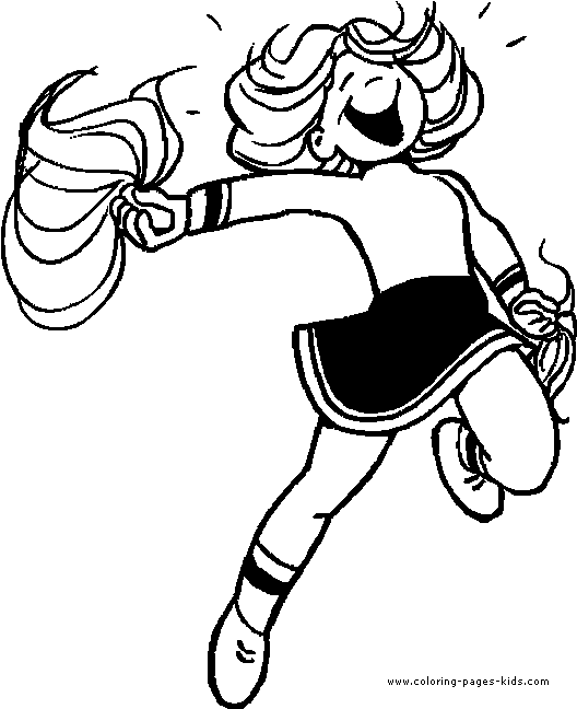 528x648 Cheerleader Color Page, Sports Coloring Pages, Color Plate