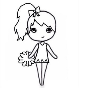 306x306 This Is Cheer Chibi My Fav Its Just Like Me Because Im