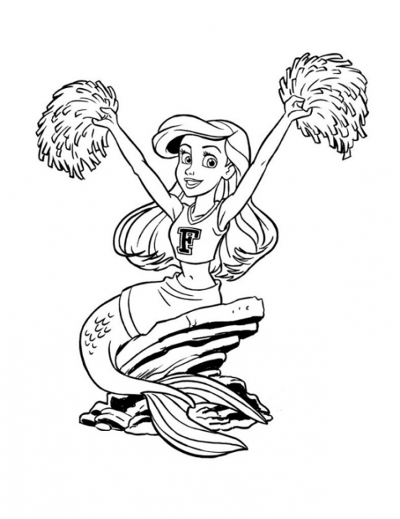 Cheerleader Drawing | Free download on ClipArtMag