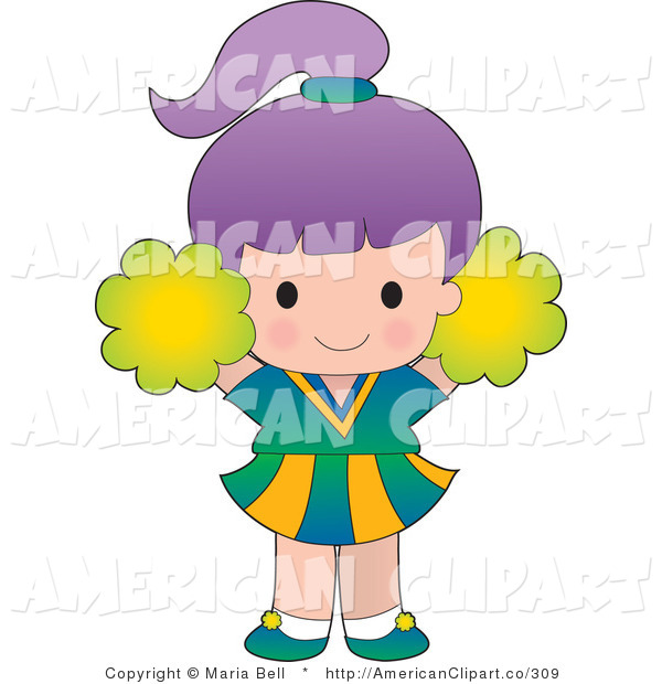 600x620 Free Clipart Of A Cheerleading Bulldog