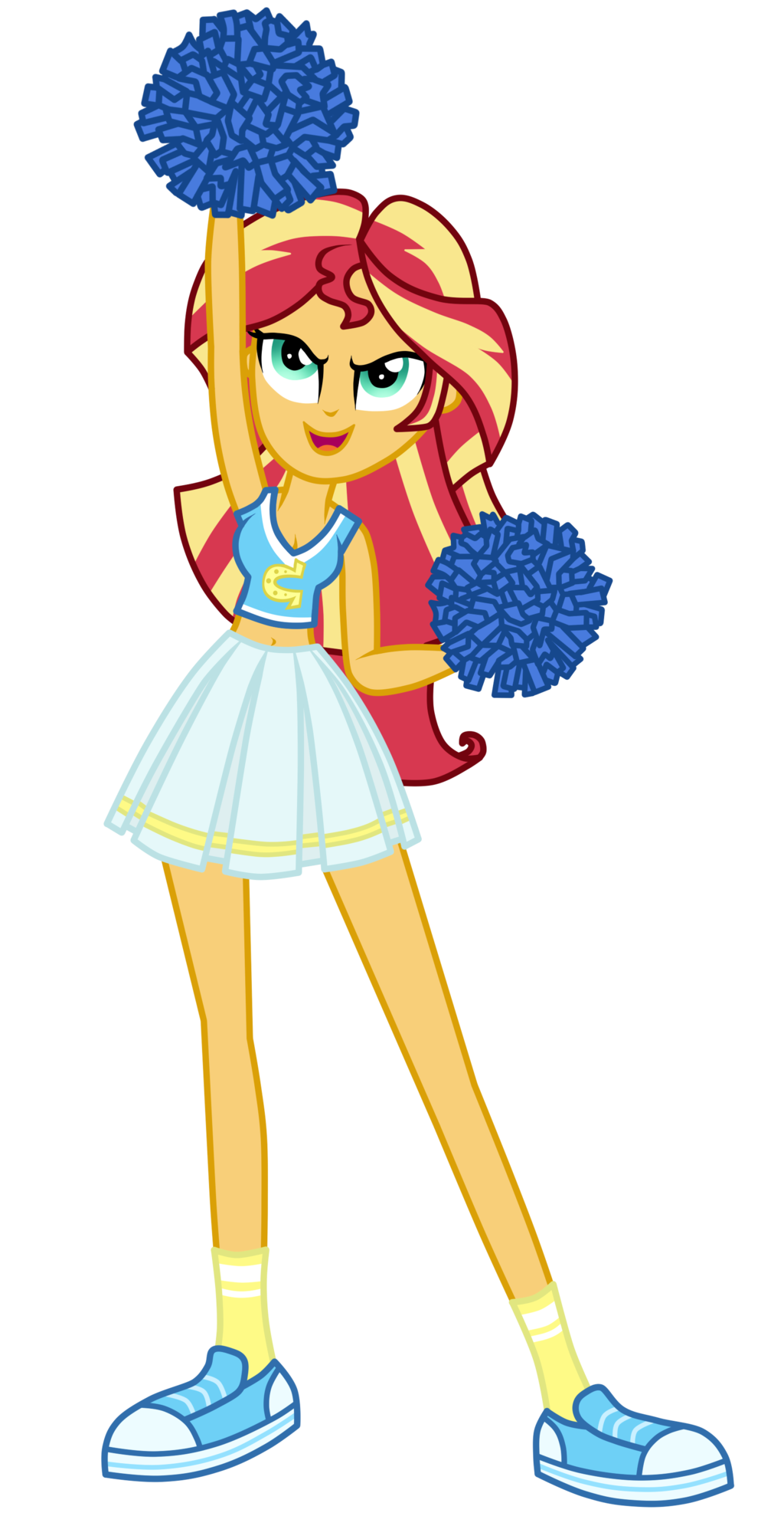 1024x1991 Cheerleader Sunset Shimmer By Mixiepie