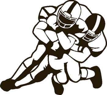 350x308 Football Cheerleader Clip Art