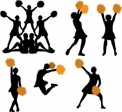 400x368 Cheerleader Free Vector Download (12 Free Vector) For Commercial