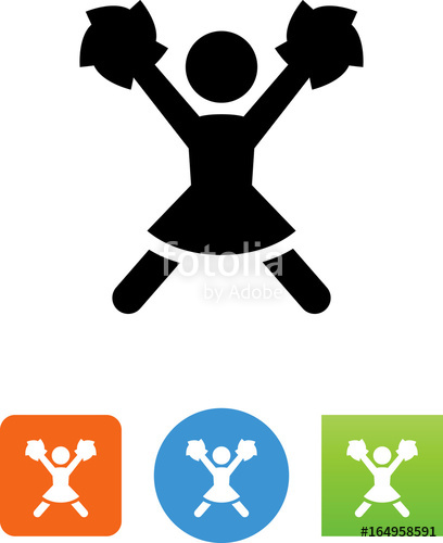 408x500 Cheerleading Icon