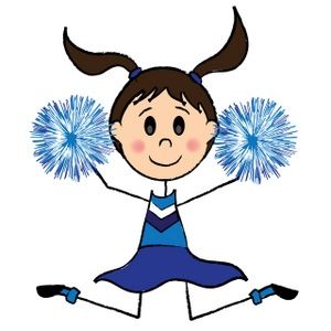 300x300 The Best Sports Day Clipart Ideas Cheerleader