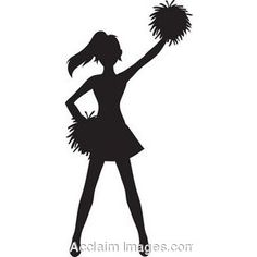236x236 Cheer Silhouette Clip Art Clipart
