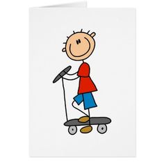 236x236 Cheerleader Stick Figure Group