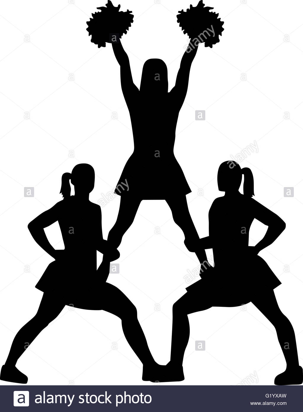 1023x1390 Cheer Leader Stock Vector Images