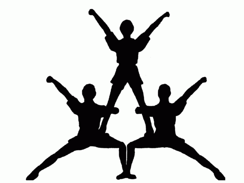 800x600 Cheerleading Clip Art Inderecami Drawing