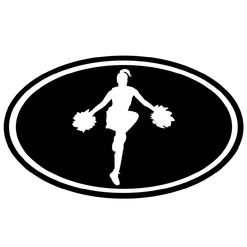 830x830 Best Cheerleader Clipart