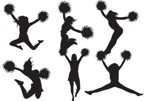 285x200 Cheerleading Icon Free Vector Graphic Art Free Download (Found