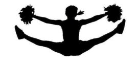 272x125 Cheerleader Silhouette Images Free Download Clip Art Free Clip