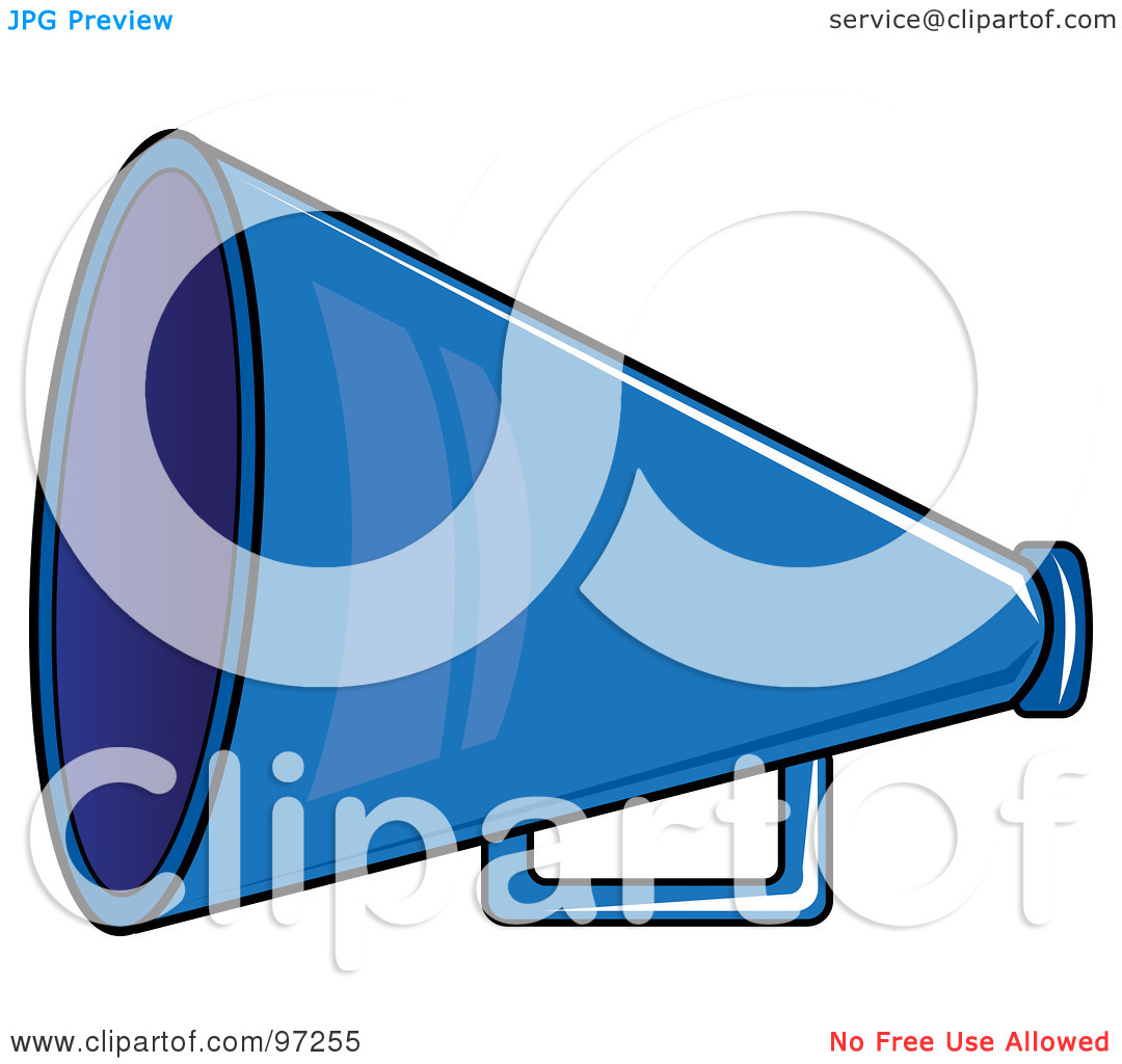1080x1024 Blue Cheer Megaphone Clipart Clipart Panda
